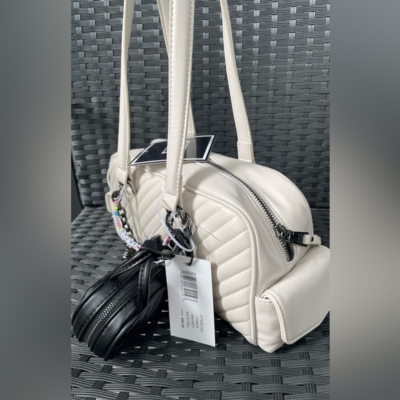 Steve Madden Bag, Steve Madden Shoulder Bag,Steve Madden white Bag. - Picture 15 of 16